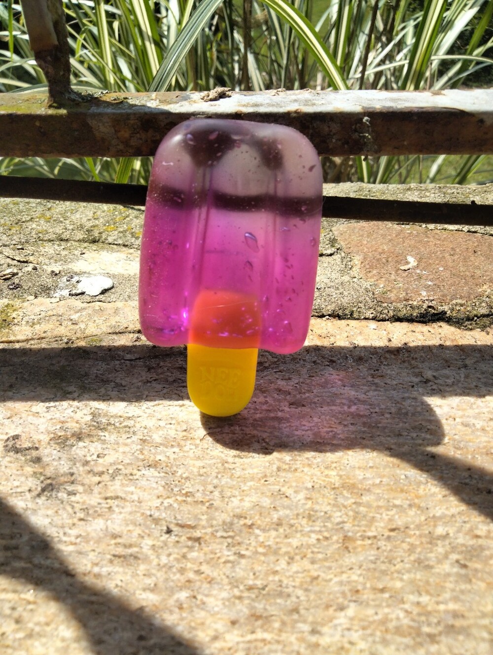 2 Needohs One Purple Dream Drop And One Pink Slash Purple Ombre Popsicle Needoh - Picture 2 of 5